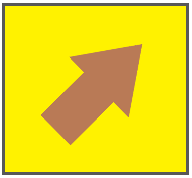 黄色ボタン茶色矢印2