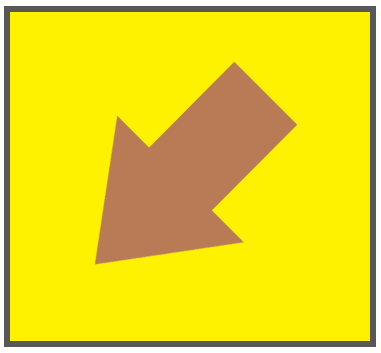 黄色ボタン茶色矢印6