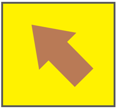黄色ボタン茶色矢印8